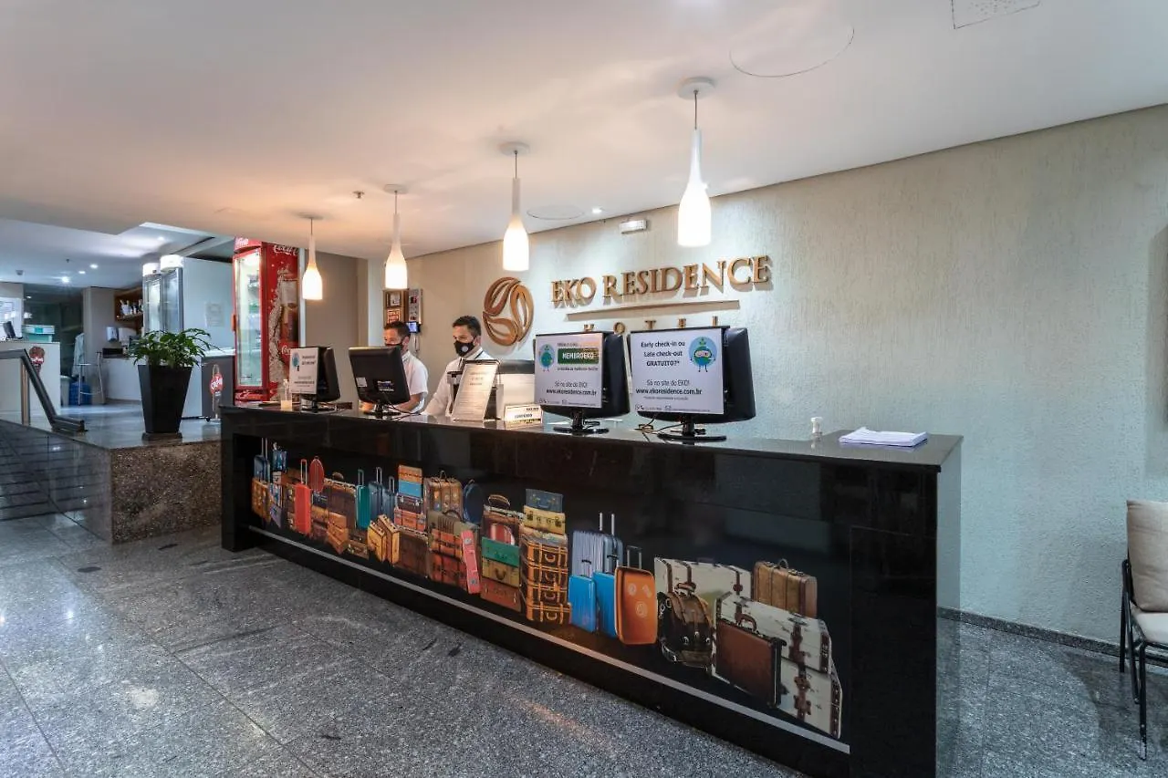 Eko Residence Hotel - Proximo A Santa Casa E Auditorio Araujo Vianna ポルト・アレグレ